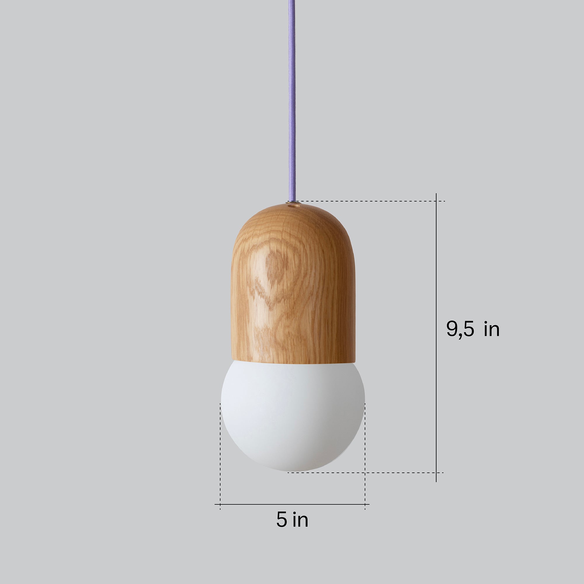 Oak / Cloud / Lavender