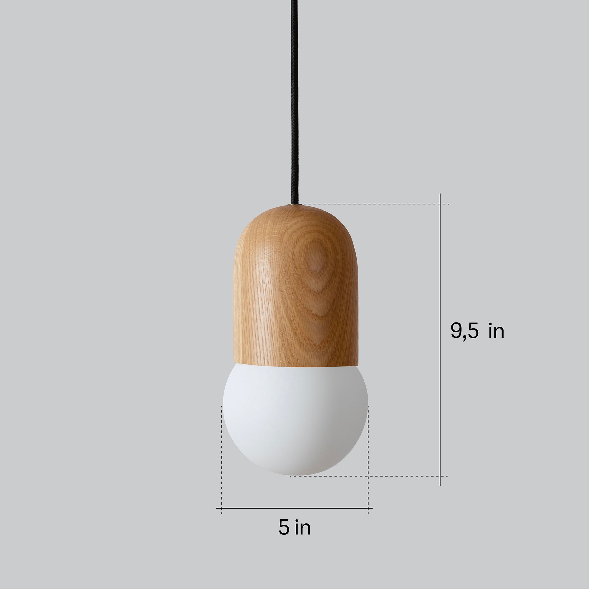 Oak /  Cloud / Black